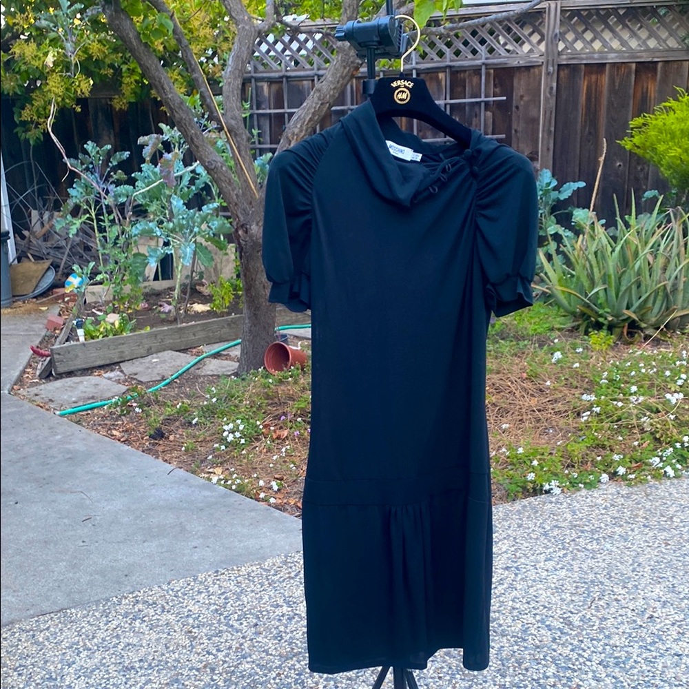 Moschino Black Midi Dress